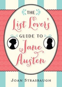 List Lover's Guide to Jane Austen